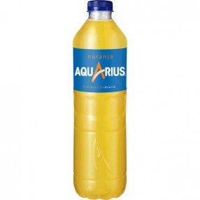 AQUARIUS sabor naranja botella 1.5 L